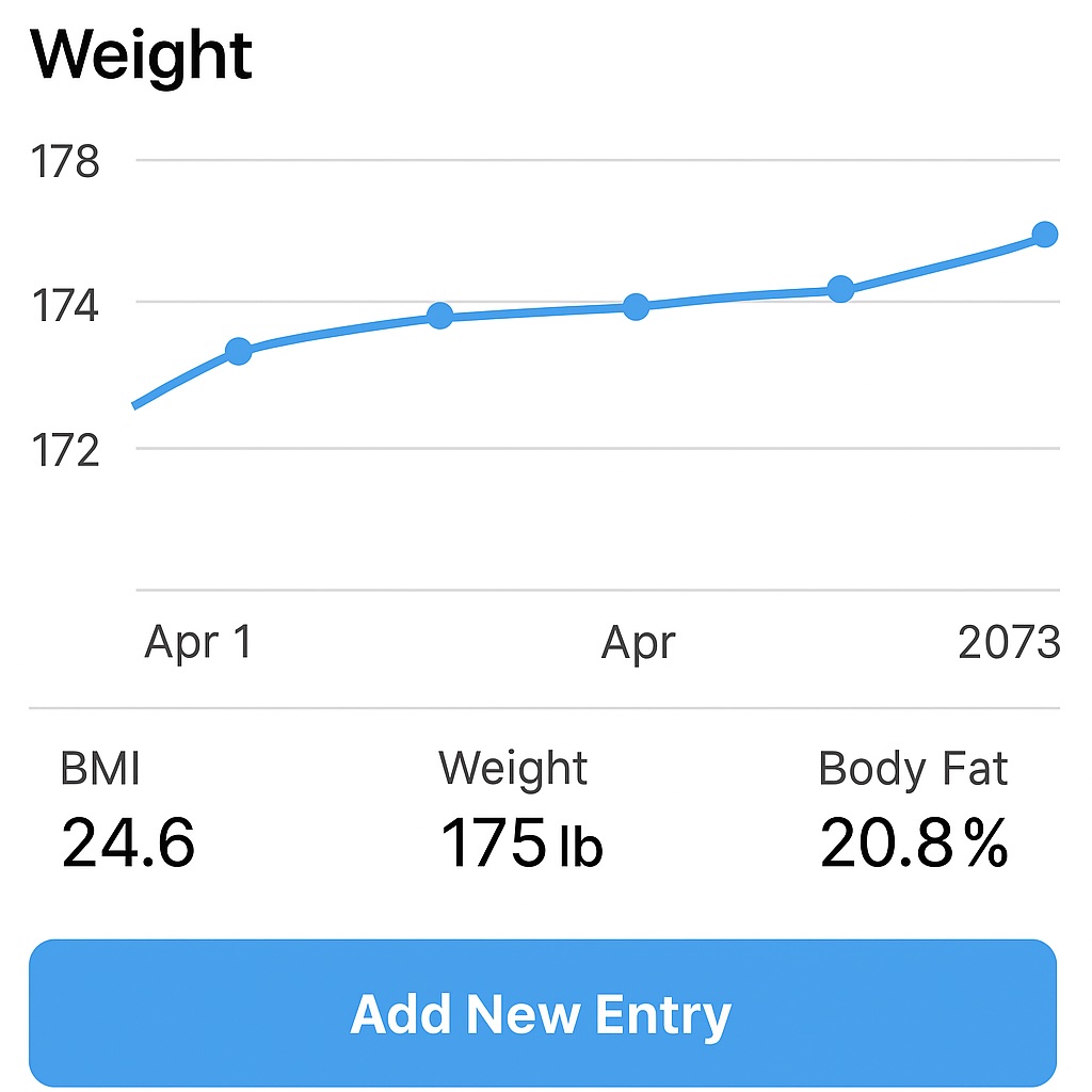 BMI Cruncher App Screenshot